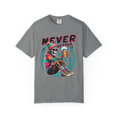 Skeleton Graphic T-shirt - Never Better Design