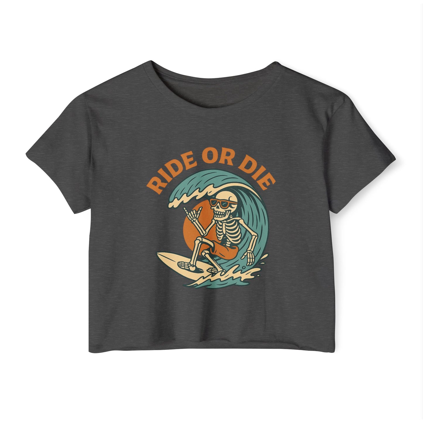 RIDE OR DIE - SOFT, LIGHTWEIGHT CROP TOP