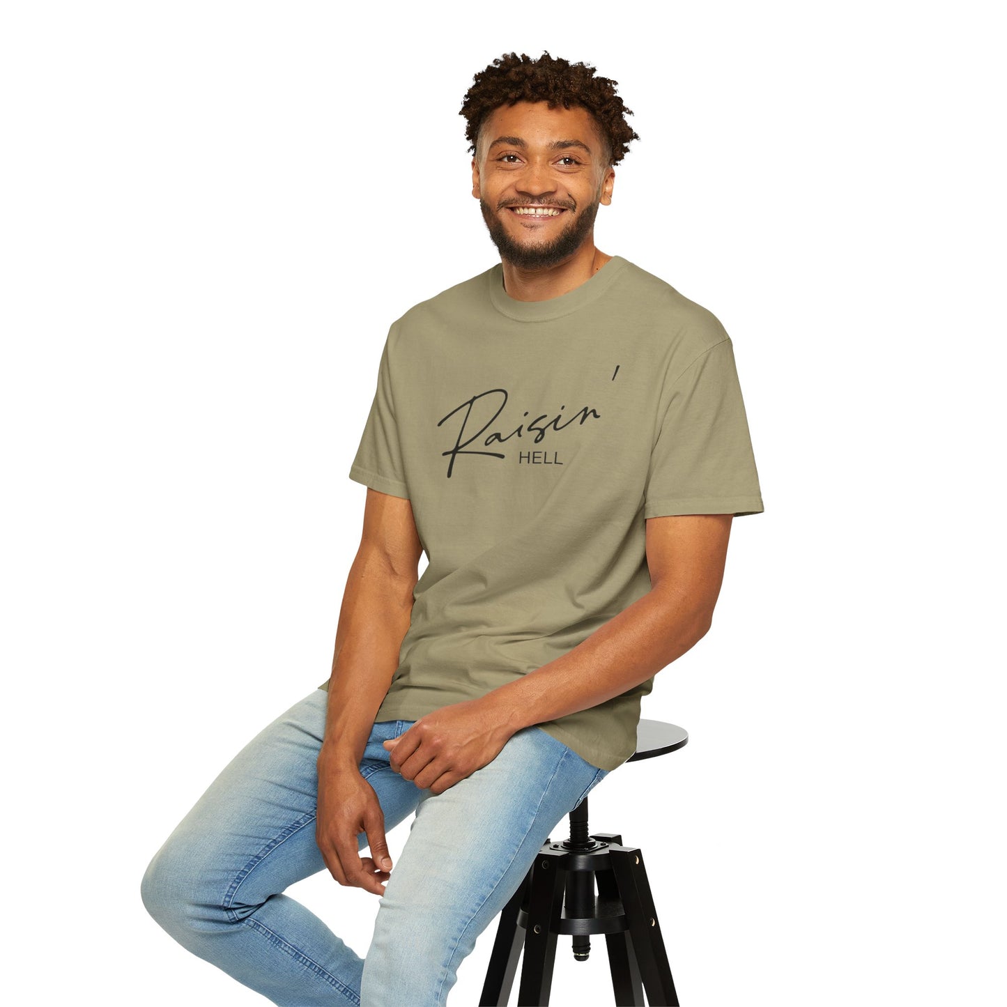 Raisin' Hell Garment-Dyed T-shirt