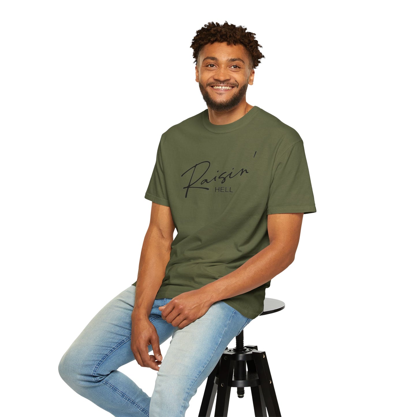 Raisin' Hell Garment-Dyed T-shirt