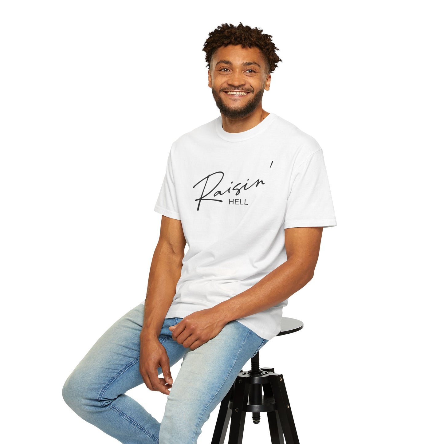 Raisin' Hell Garment-Dyed T-shirt