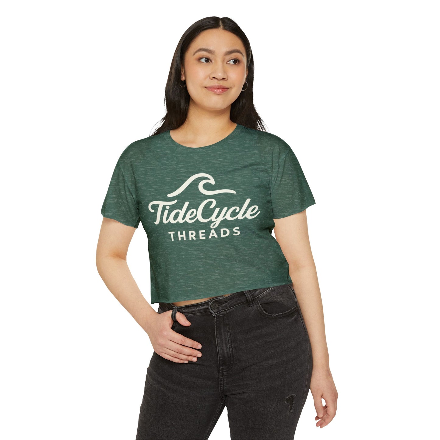 TIDECYCLE THREADS - SOFT, LIGHTWEIGHT CROP TOP