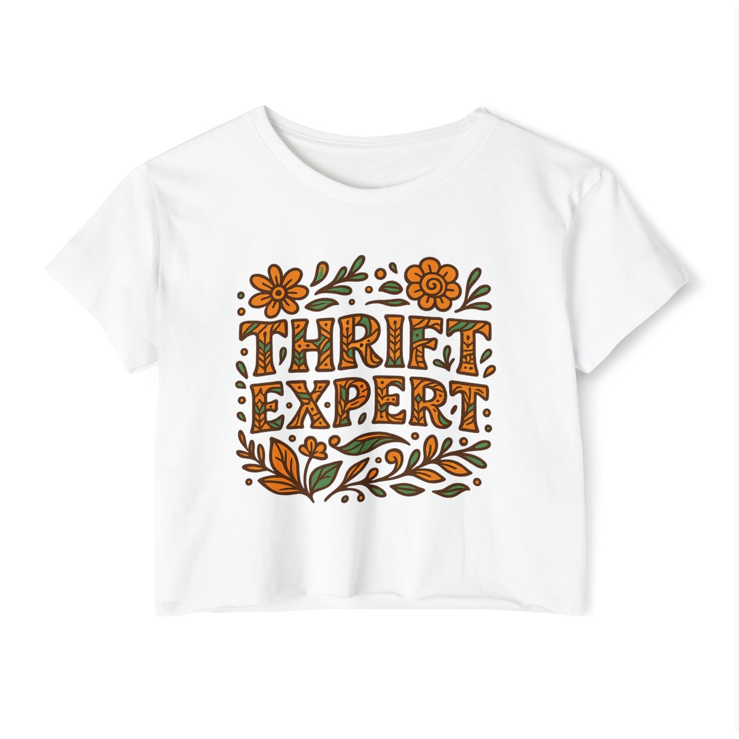 THRIFT EXPERT - SOFT, LIGHTWEIGHT CROP TOP