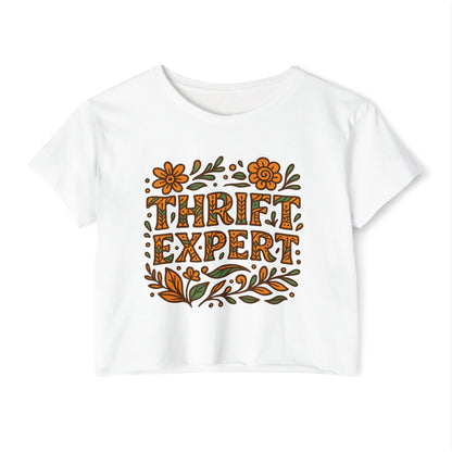 THRIFT EXPERT - SOFT, LIGHTWEIGHT CROP TOP