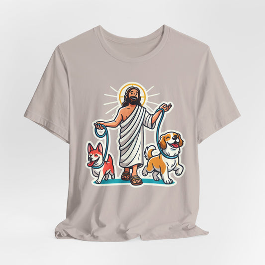 JESUS LOVES DOGS - ADULT SOFTSTYLE