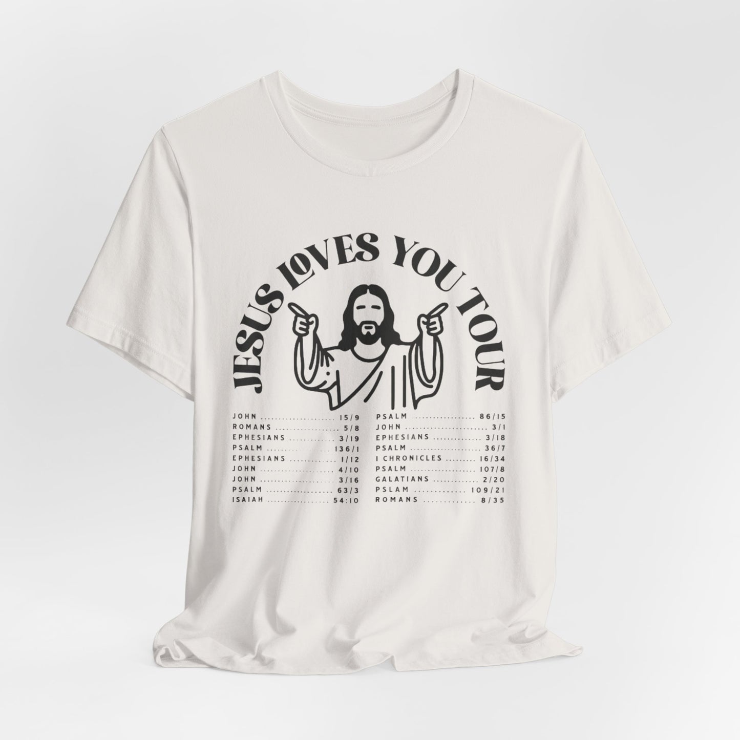 JESUS LOVES YOU TOUR - ADULT SOFTSTYLE