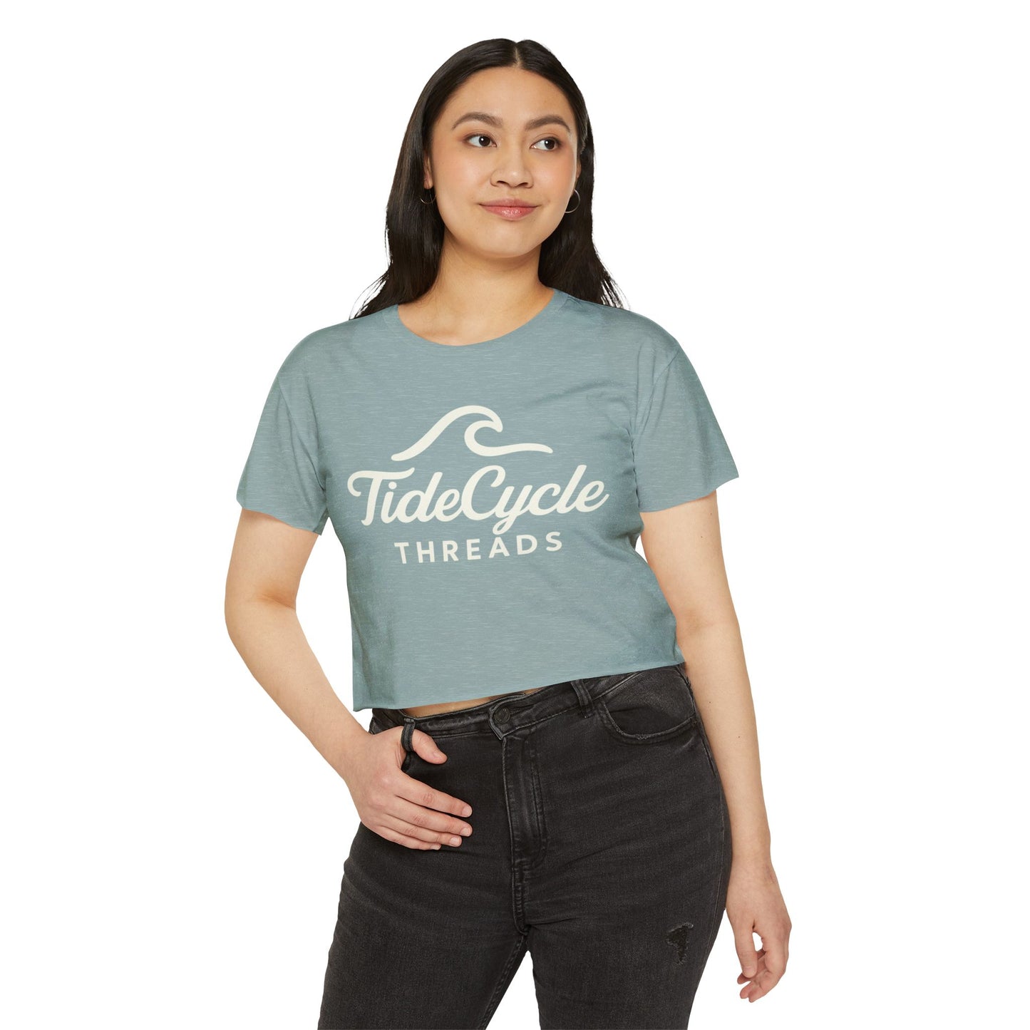 TIDECYCLE THREADS - SOFT, LIGHTWEIGHT CROP TOP