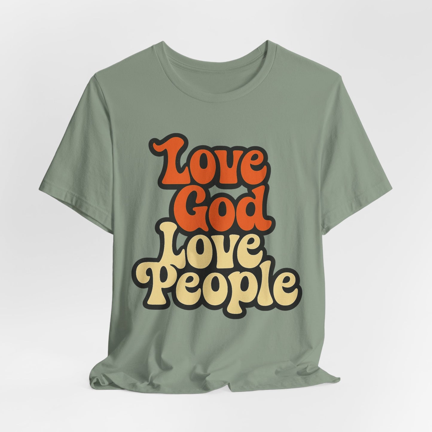 LOVE GOD, LOVE PEOPLE - ADULT SOFTSTYLE