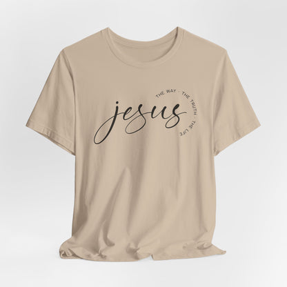 JESUS, THE WAY, THE TRUTH, THE LIFE - ADULT SOFTSTYLE