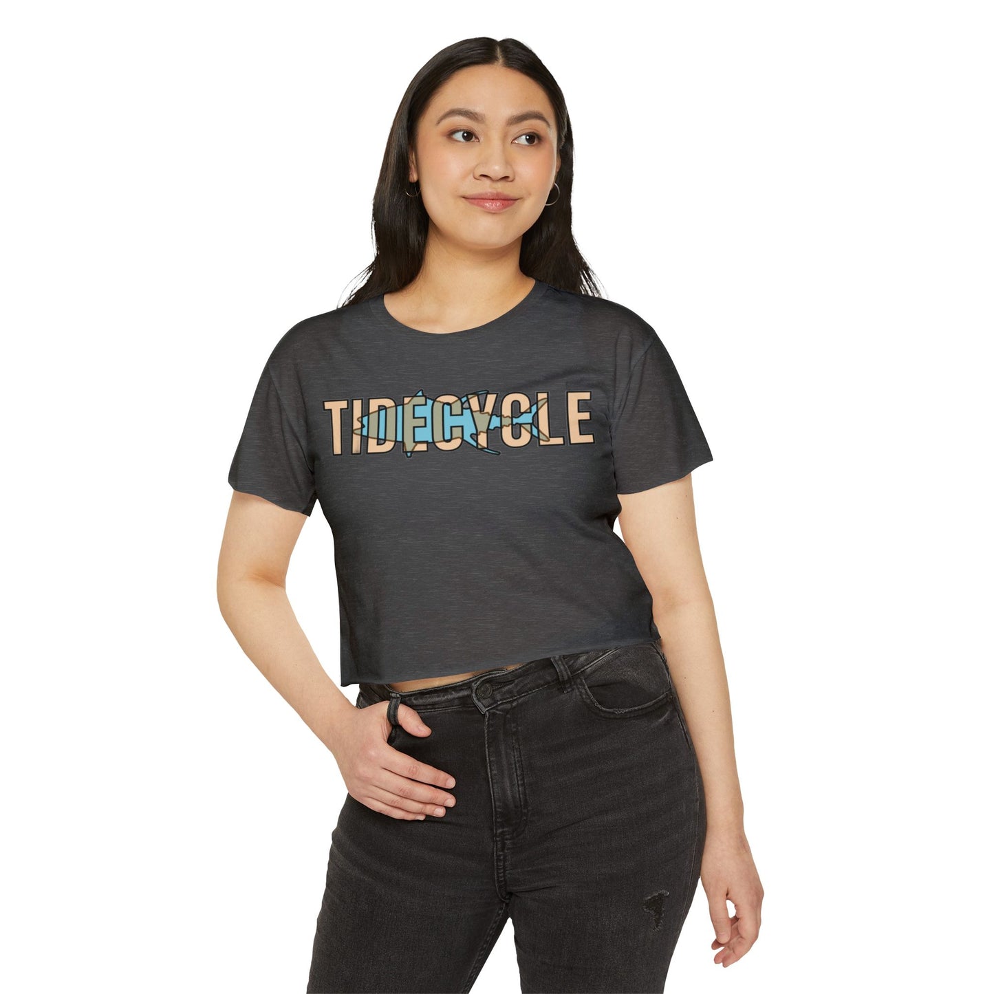 TIDECYCLE THREADS - SOFT, LIGHTWEIGHT CROP TOP
