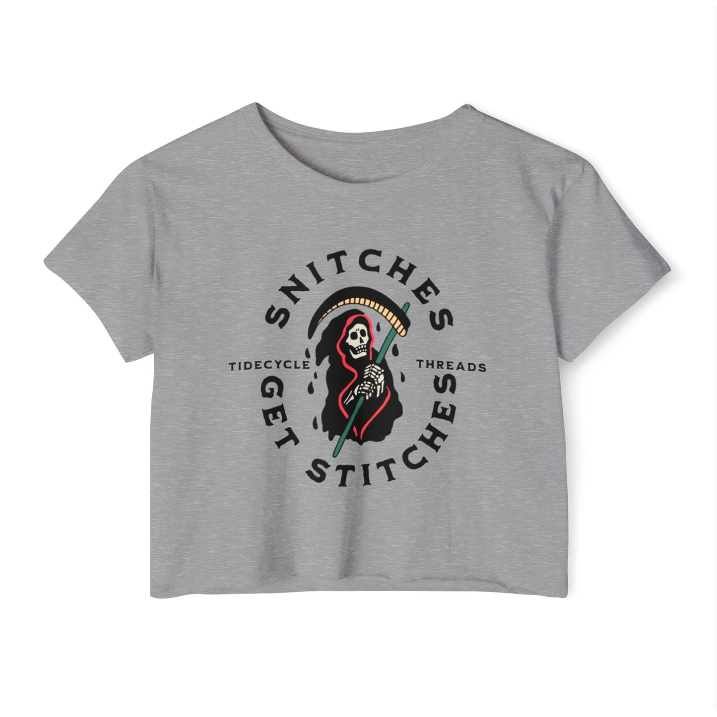 SNITCHES GET STITCHES, TIDECYCLE - ADULT SOFTSTYLE