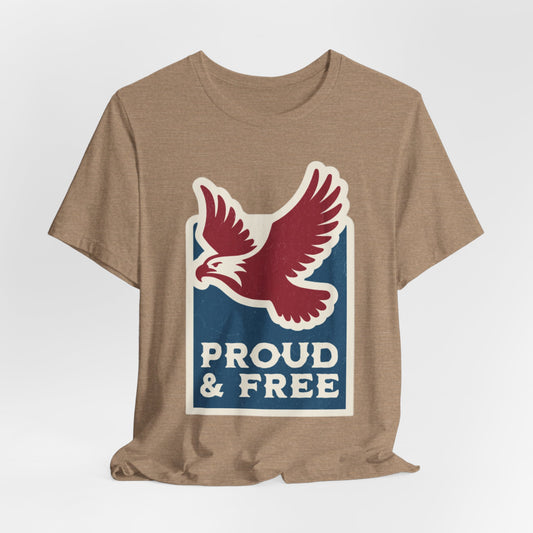 PROUD AND FREE - ADULT SOFTSTYLE