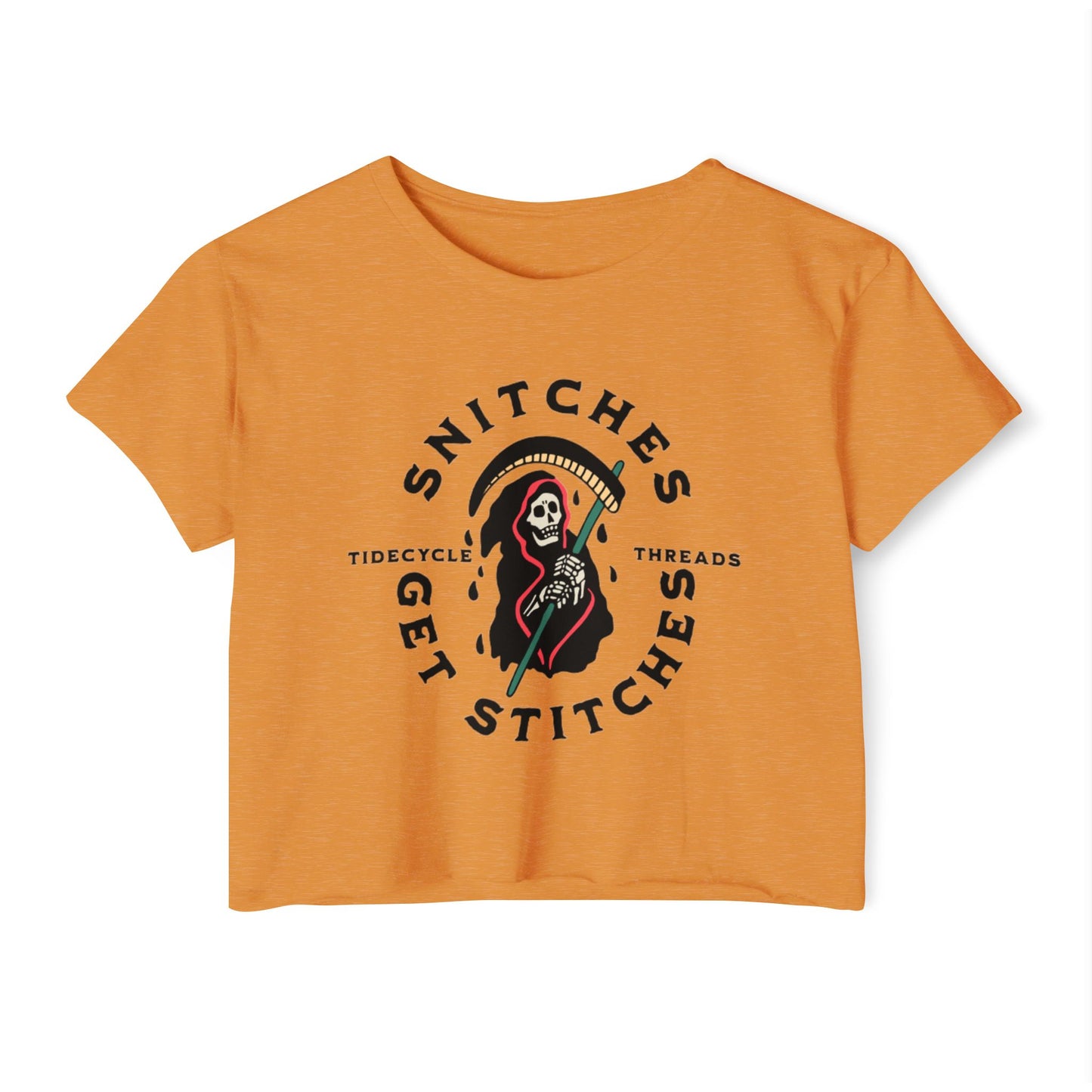 SNITCHES GET STITCHES, TIDECYCLE - ADULT SOFTSTYLE