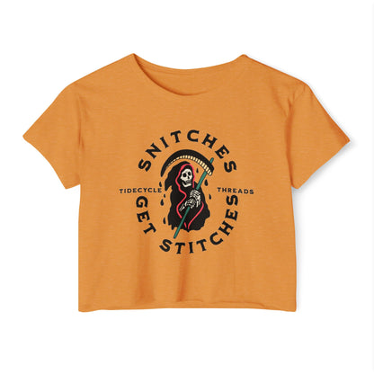 SNITCHES GET STITCHES, TIDECYCLE - ADULT SOFTSTYLE