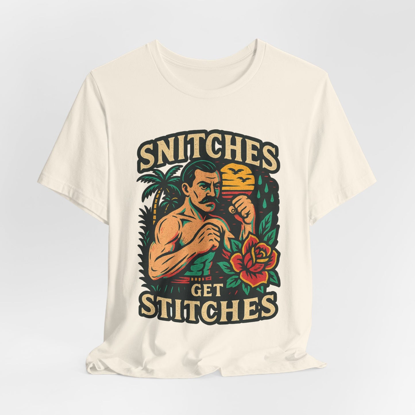 SNITCHES GET STITCHES - ADULT SOFTSTYLE