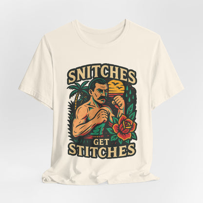 SNITCHES GET STITCHES - ADULT SOFTSTYLE