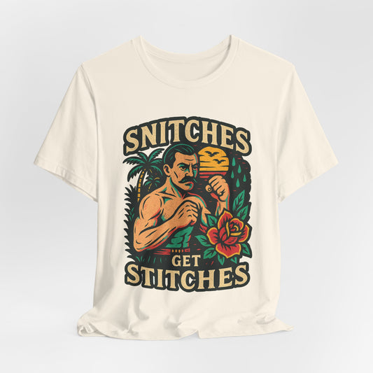 SNITCHES GET STITCHES - ADULT SOFTSTYLE