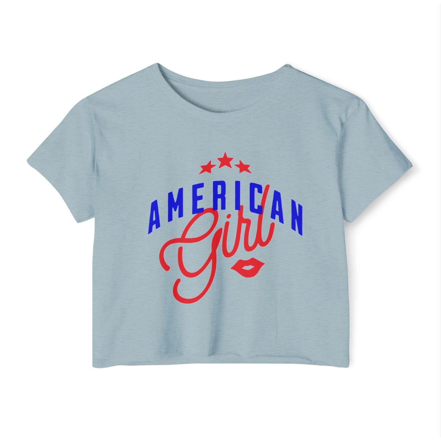 AMERICAN GIRL - SOFT, LIGHTWEIGHT CROP TOP