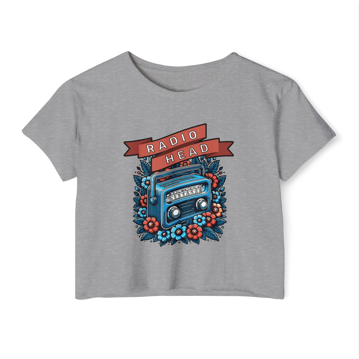 RADIO HEAD - SOFT, LIGHTWEIGHT CROP TOP