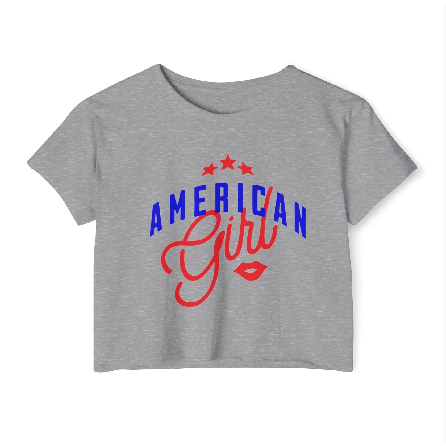 AMERICAN GIRL - SOFT, LIGHTWEIGHT CROP TOP