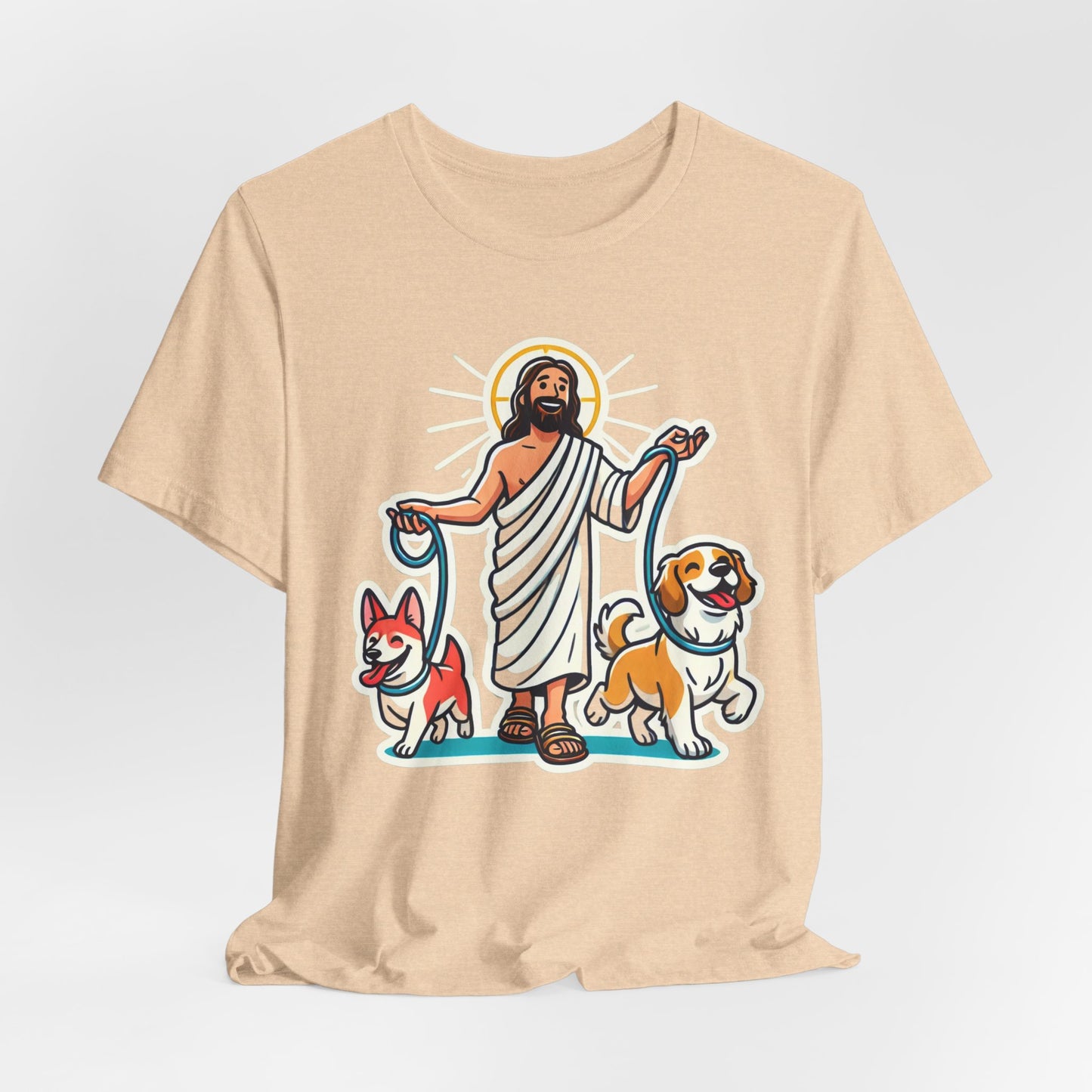 JESUS LOVES DOGS - ADULT SOFTSTYLE