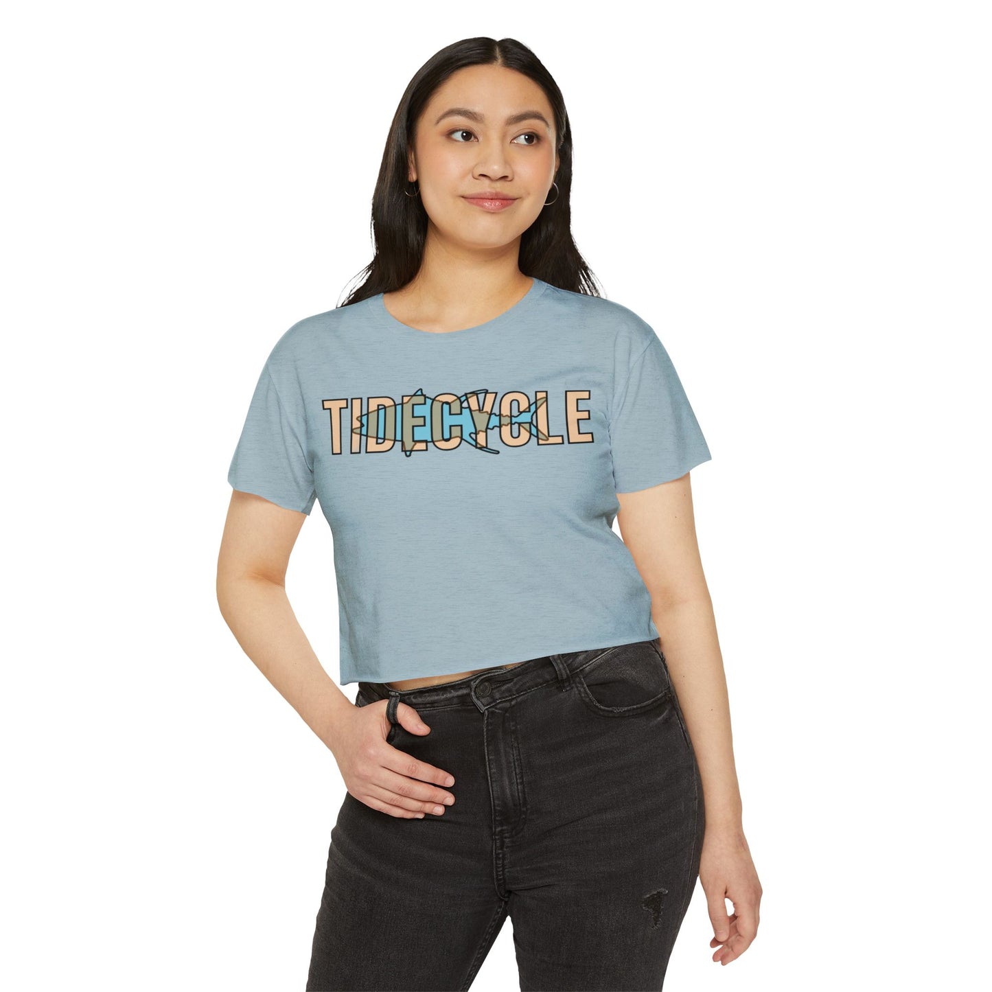 TIDECYCLE THREADS - SOFT, LIGHTWEIGHT CROP TOP