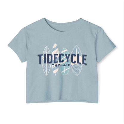 TIDECYCLE THREADS - SOFT, LIGHTWEIGHT CROP TOP