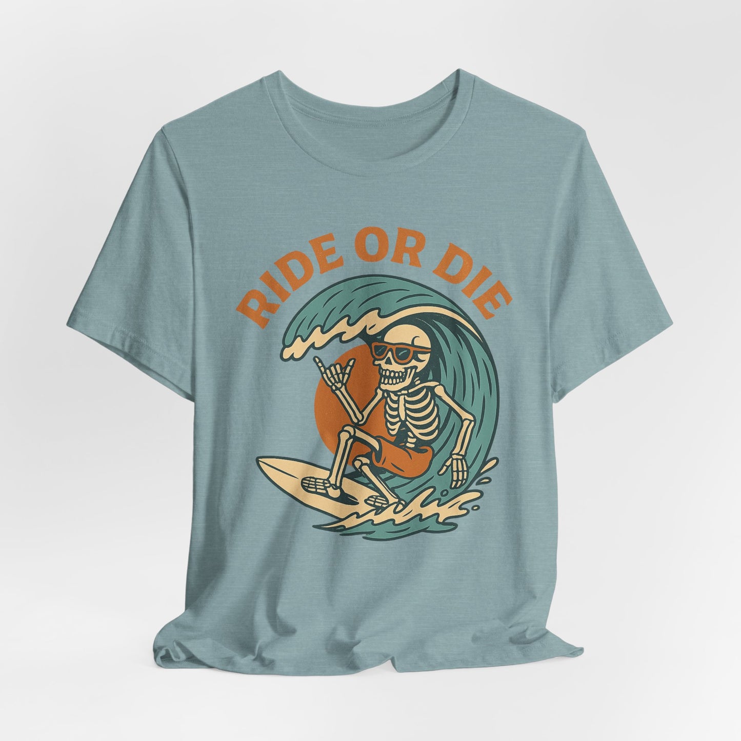 RIDE OR DIE, SURF - ADULT SOFTSTYLE