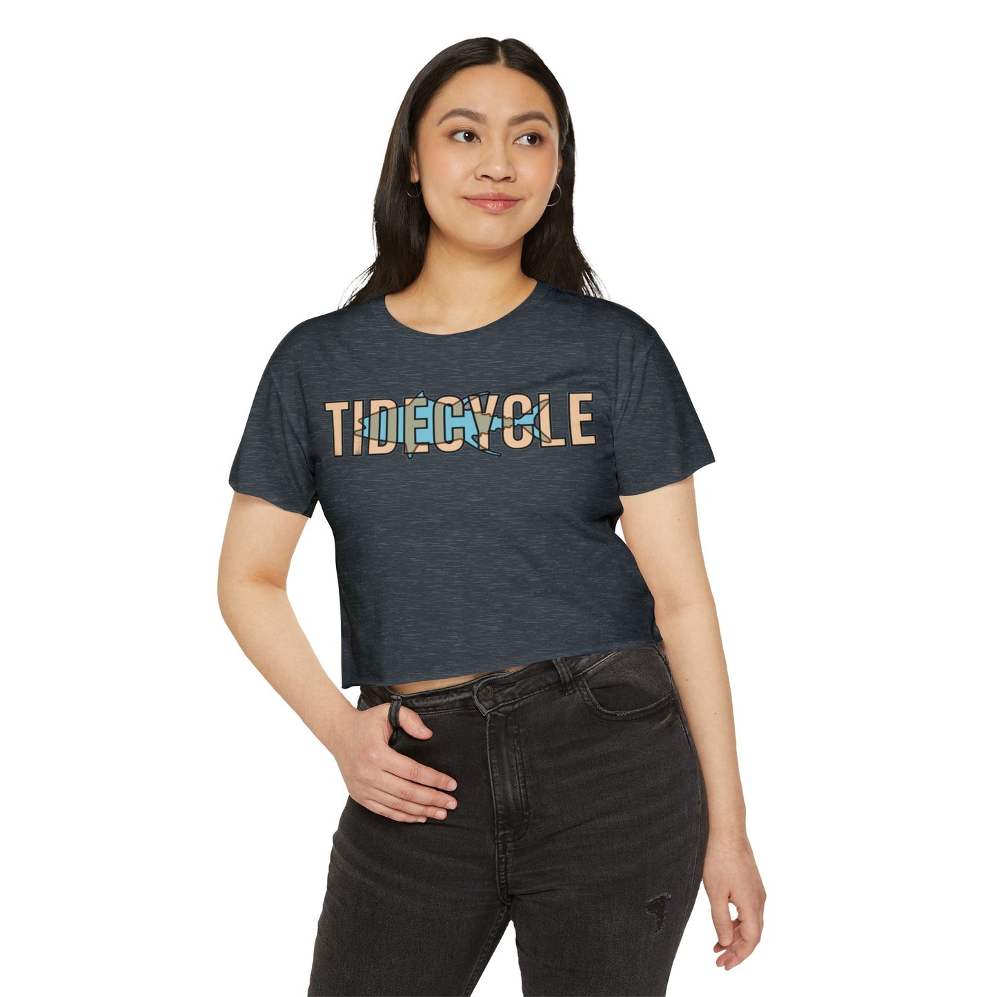 TIDECYCLE THREADS - SOFT, LIGHTWEIGHT CROP TOP