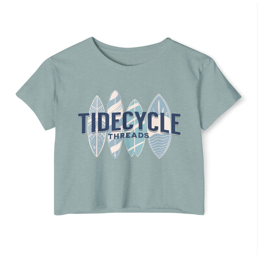 TIDECYCLE THREADS - SOFT, LIGHTWEIGHT CROP TOP