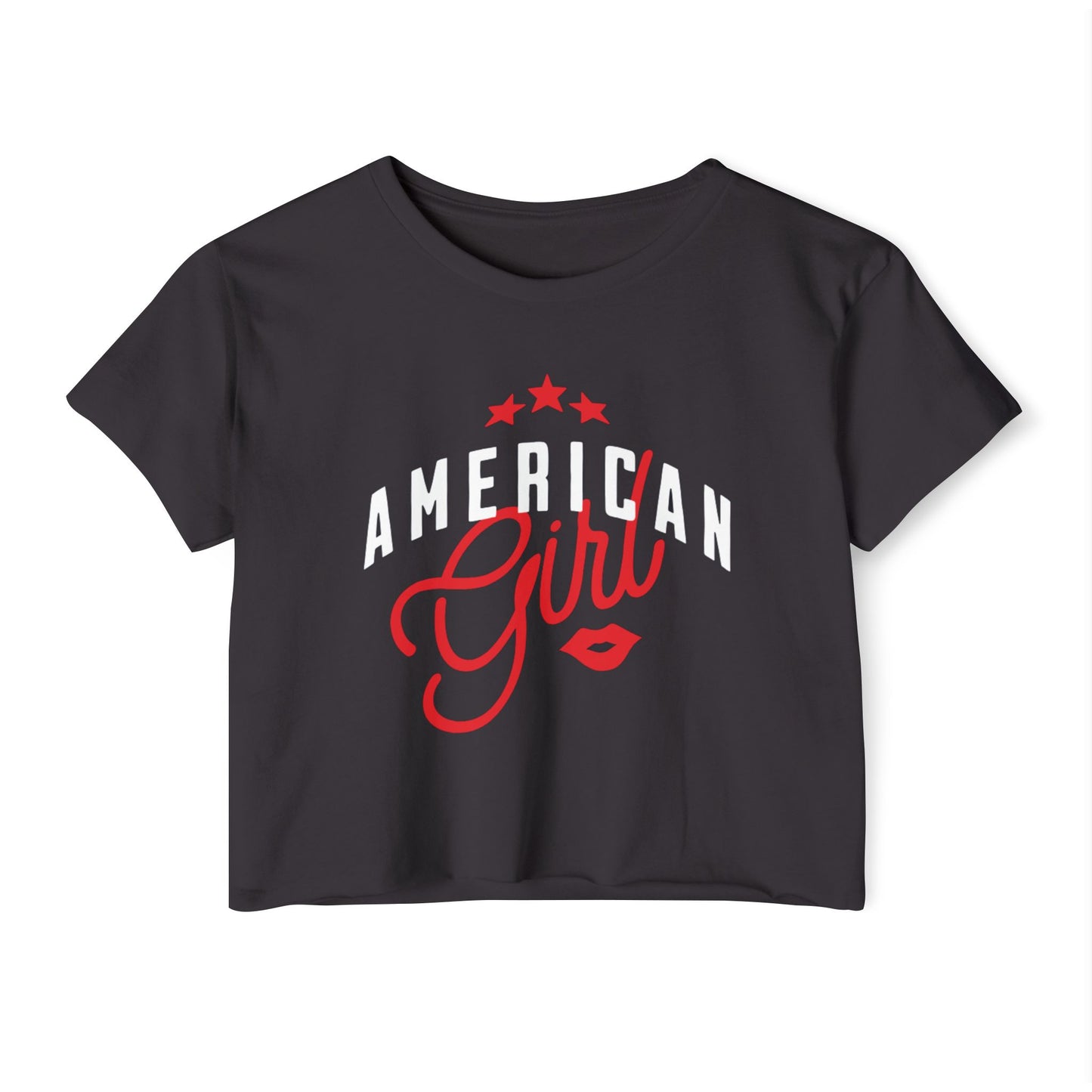 AMERICAN GIRL - SOFT, LIGHTWEIGHT CROP TOP