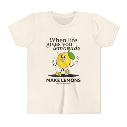 WHEN LIFE GIVES YOU LEMONDADE - YOUTH SOFTSTYLE
