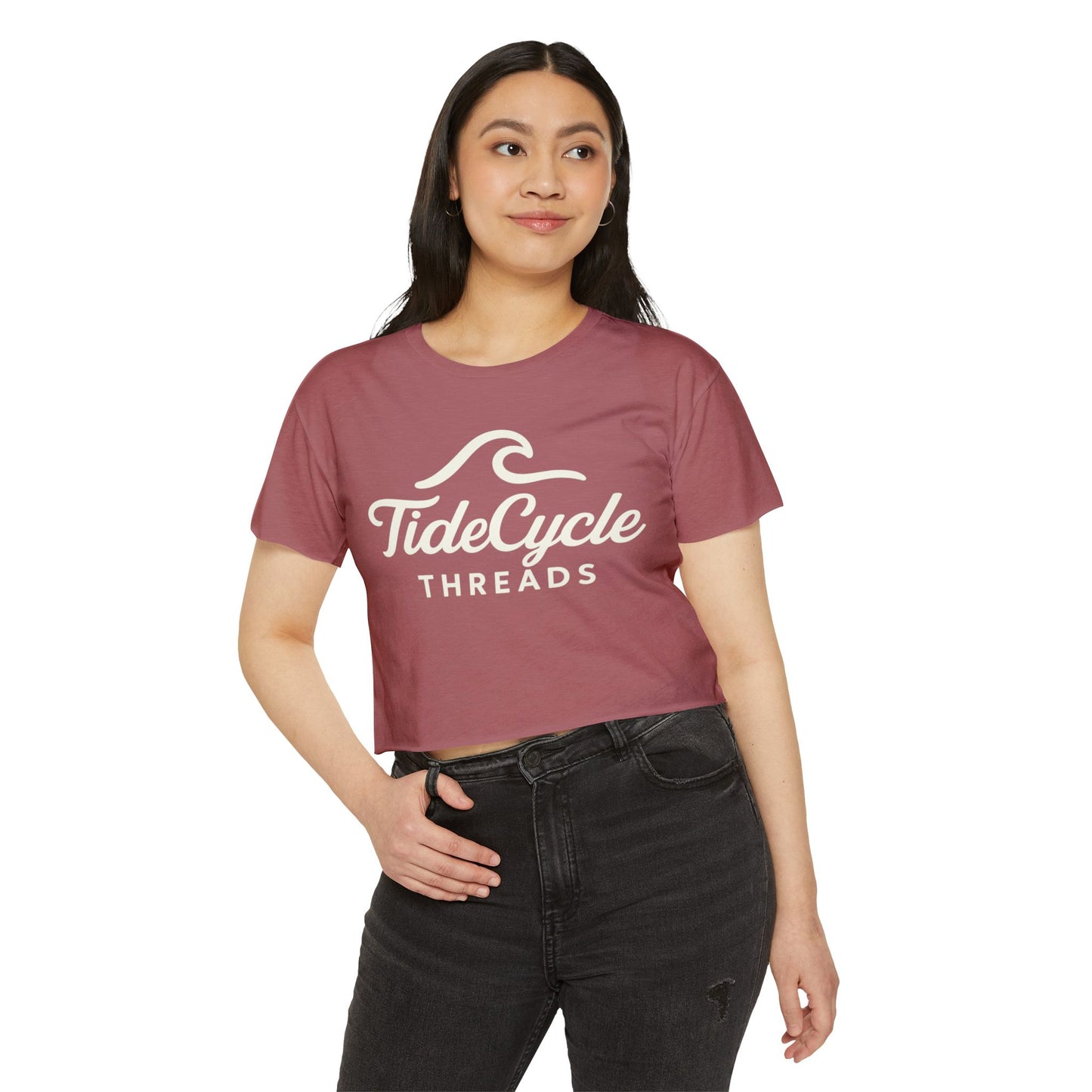 TIDECYCLE THREADS - SOFT, LIGHTWEIGHT CROP TOP