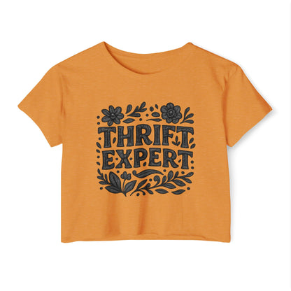 THRIFT EXPERT - SOFT, LIGHTWEIGHT CROP TOP
