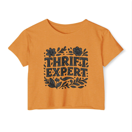 THRIFT EXPERT - SOFT, LIGHTWEIGHT CROP TOP