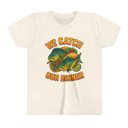 WE CATCH OUR DINNER - YOUTH SOFTSTYLE