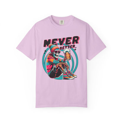 Skeleton Graphic T-shirt - Never Better Design