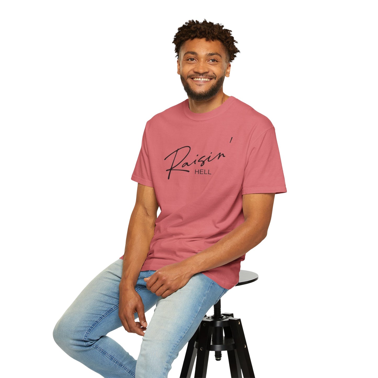 Raisin' Hell Garment-Dyed T-shirt