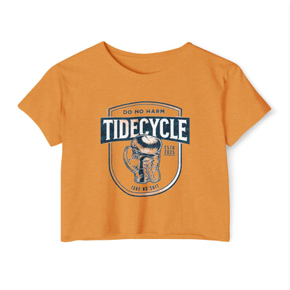TIDECYCLE BOXING - SOFT, LIGHTWEIGHT CROP TOP