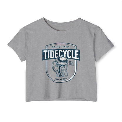 TIDECYCLE BOXING - SOFT, LIGHTWEIGHT CROP TOP