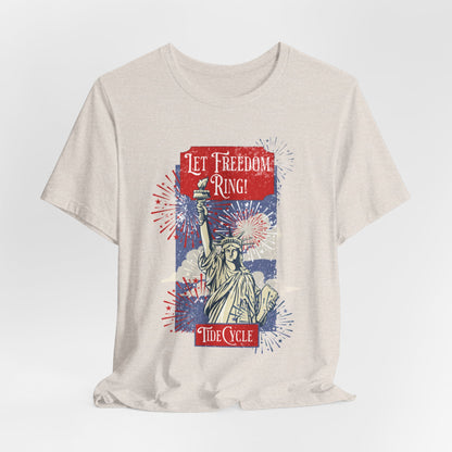 LET FREEDOM RING, TIDECYCLE - ADULT SOFTSTYLE